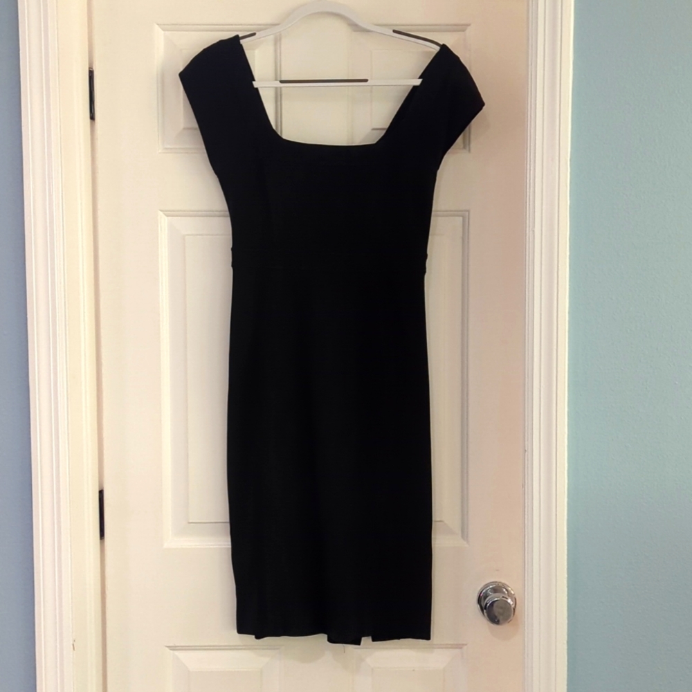 DVF black dress size 6